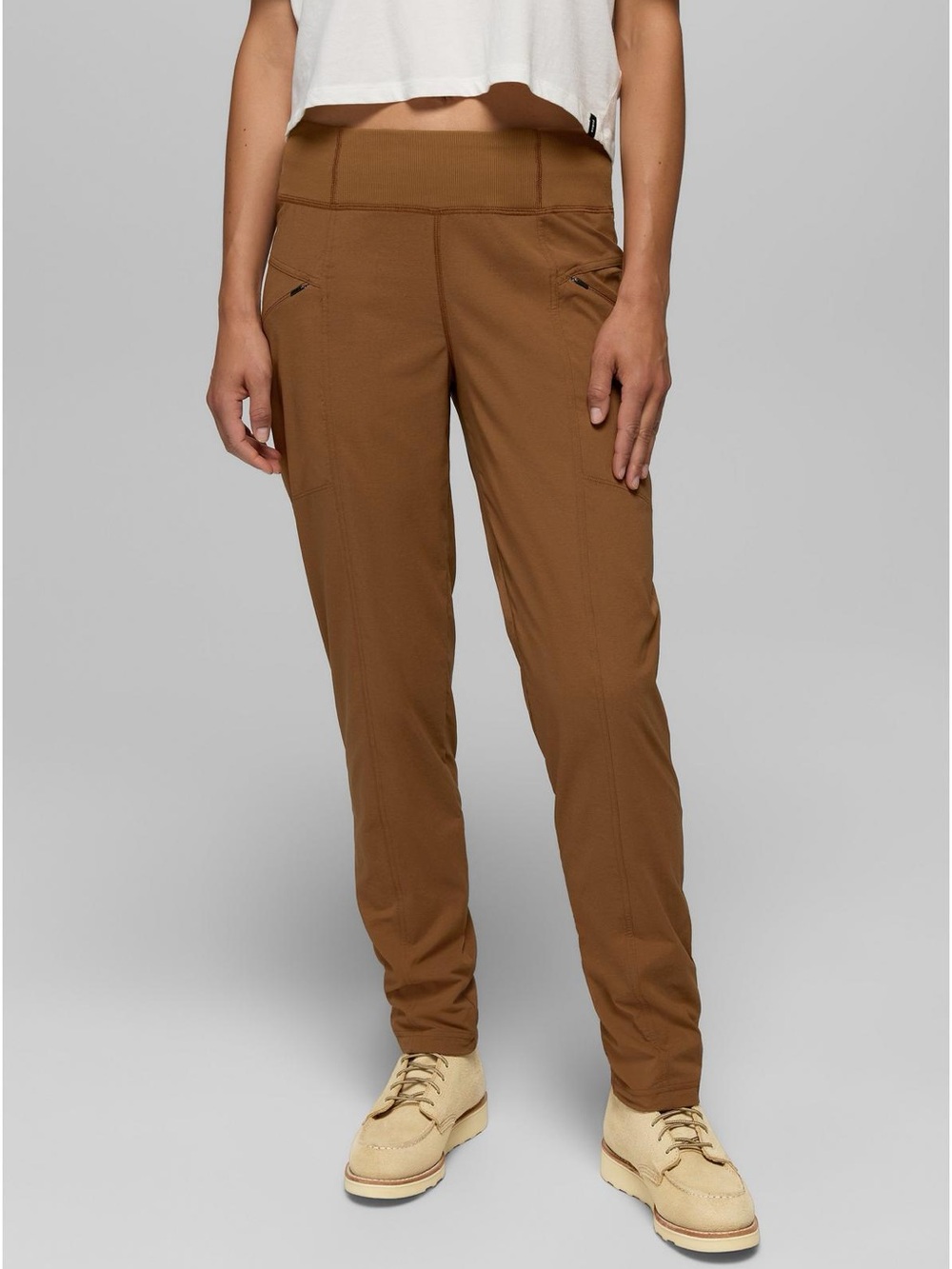 Prana Koen Mid Rise Daily Pant in Sepia